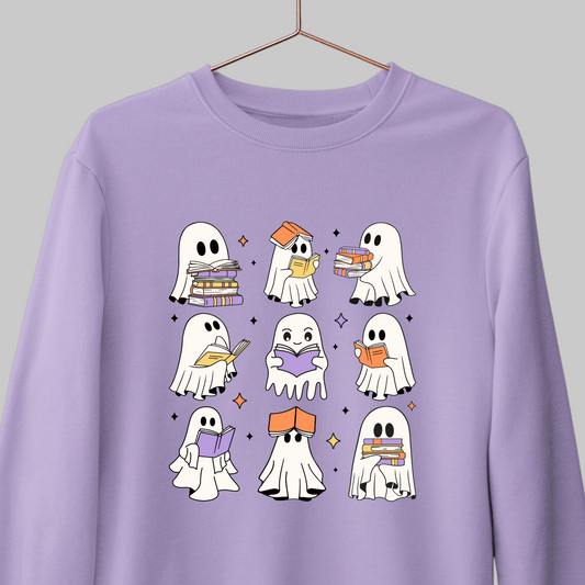 Reading Ghosts: Bookish Sweatshirt