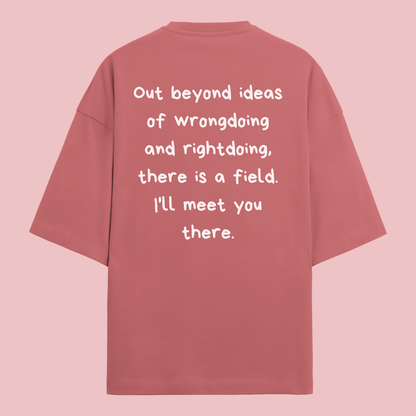 Rumi: Oversized Literature Tee