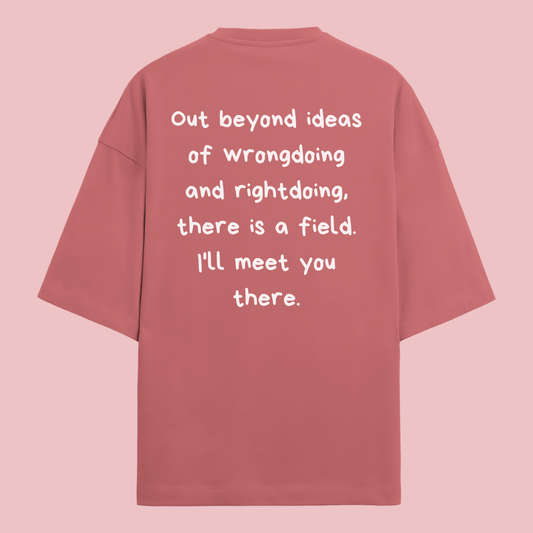 Rumi: Oversized Literature Tee