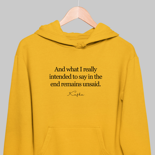 In the End: Kafka Literature Hoodie
