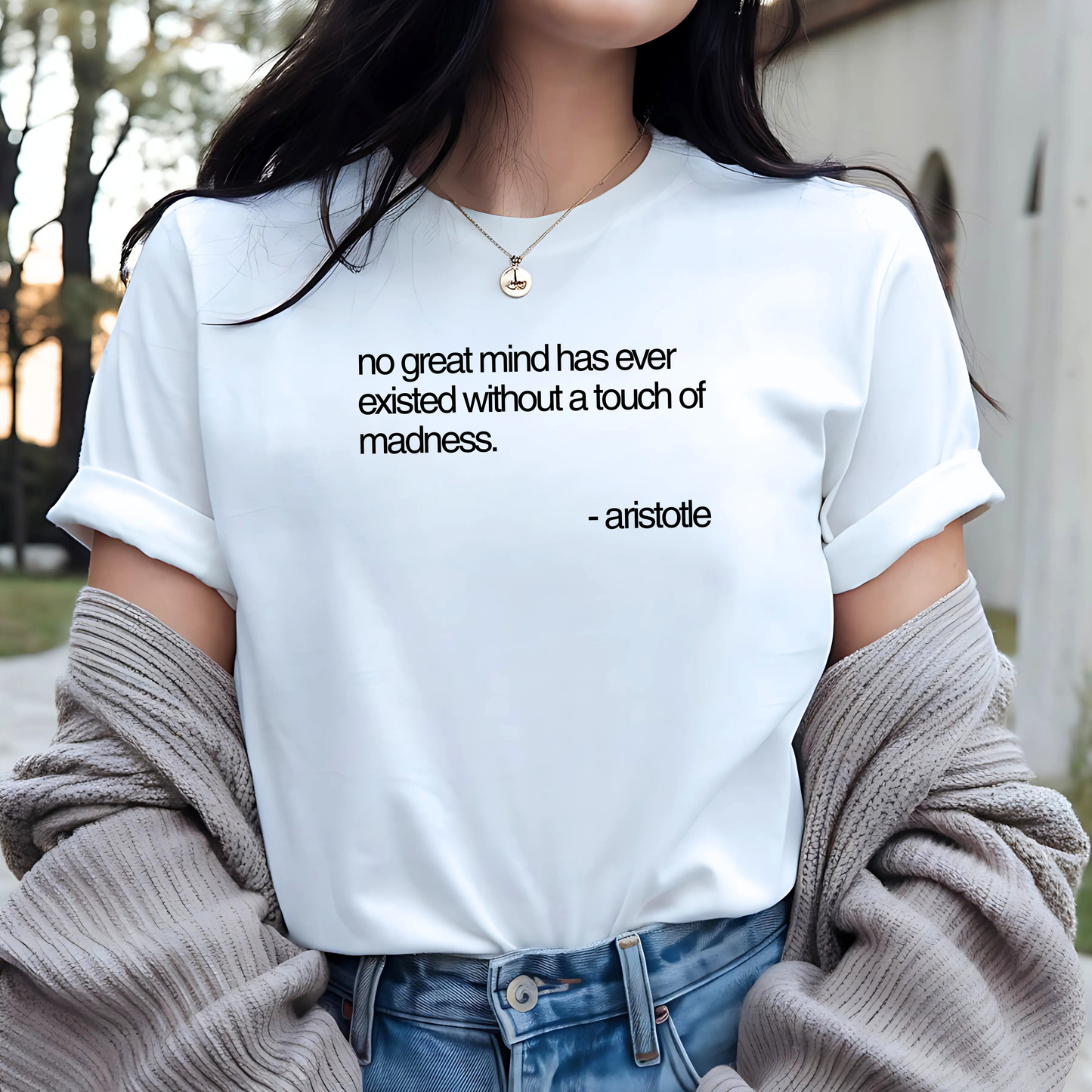 Touch of Madness: Literature Tee