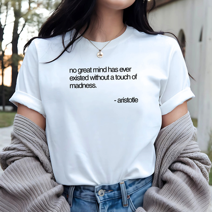 Touch of Madness: Literature Tee