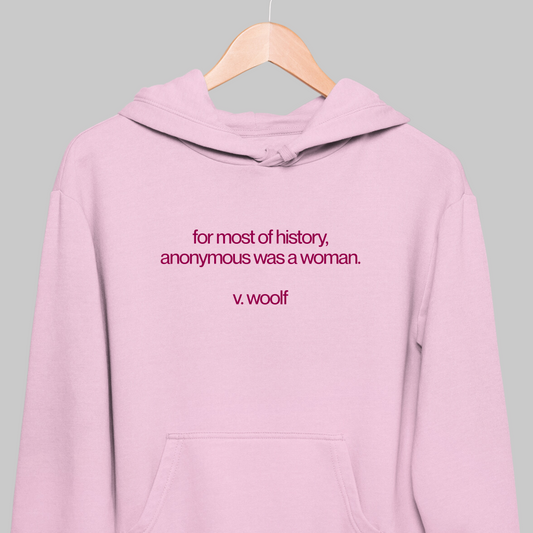Anonymous: Woolf Literature Hoodie