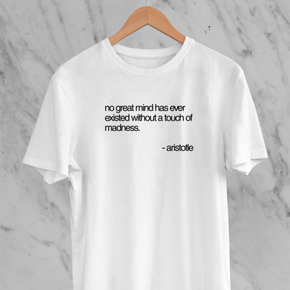 Touch of Madness: Literature Tee