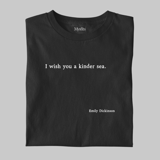 Kinder Sea: Minimal Literature Tee