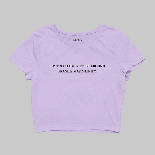 Well Behaved Women: Feminist Crop Top