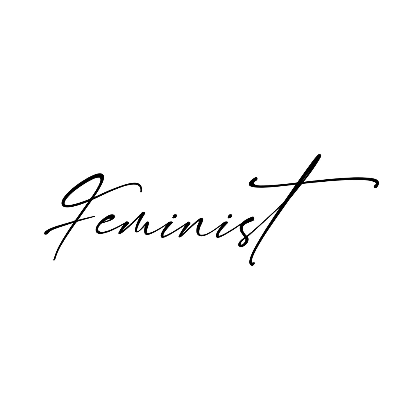 Feminist - Minimal Tee