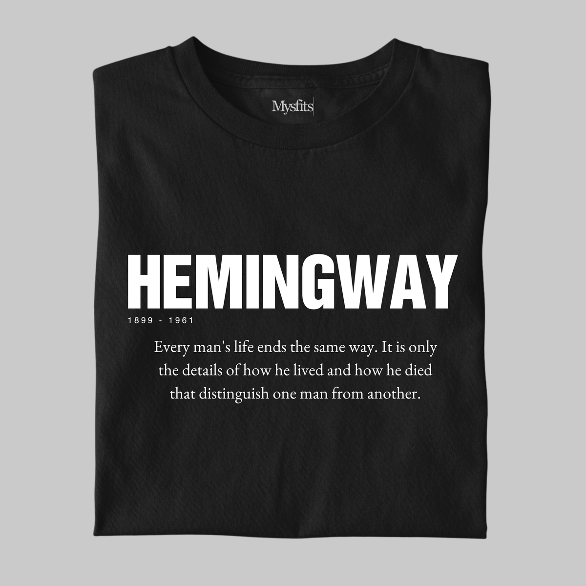 Hemingway: Literature Tee