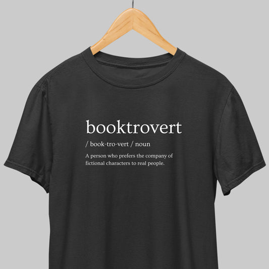 Booktrovert: Funny Definition Tee