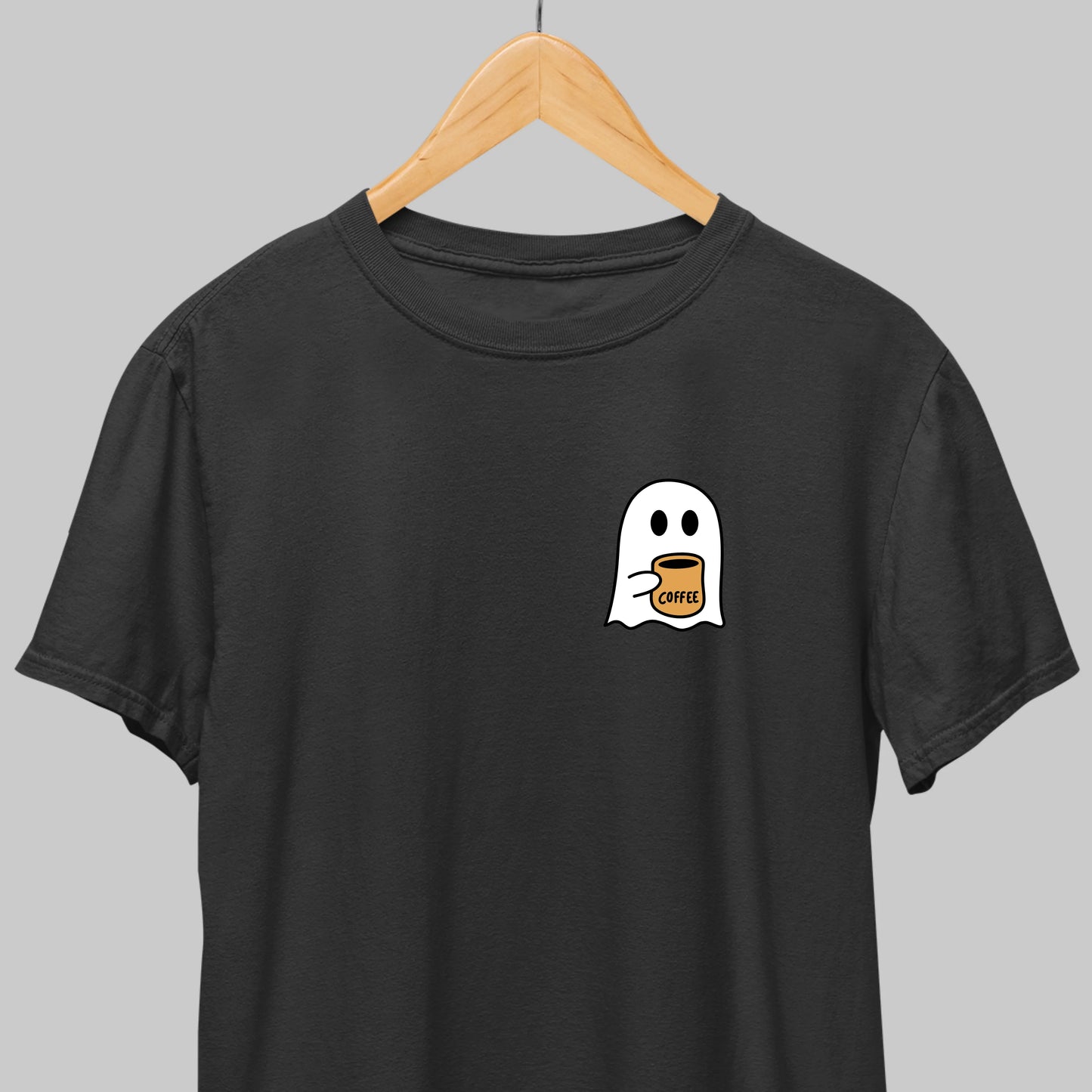 Coffee: Minimal Ghost Tee