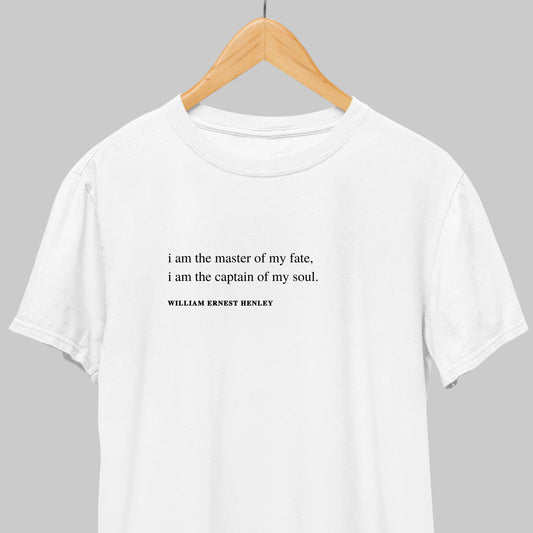 Invictus: Minimal Quote Tee