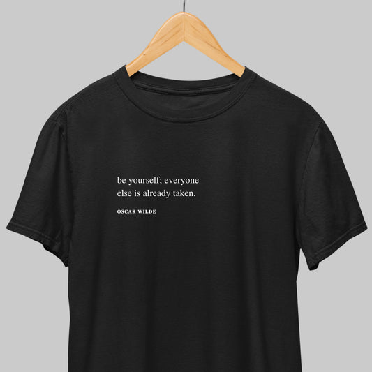 Oscar Wilde: Minimal Quote Tee