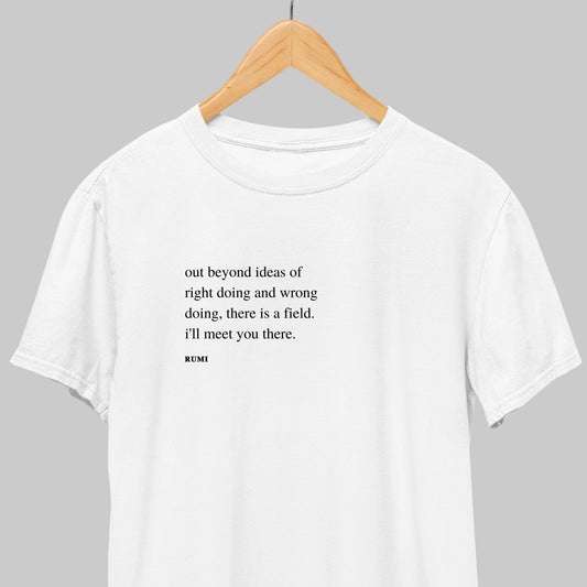 Rumi: Minimal Quote Tee